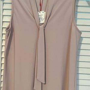 Anne Klein.Career wear blouse/. Color is Ballet. Taipei